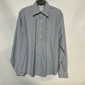 Brooks Brothers Blue Striped Dress Shirt